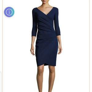 Chiara Boni La Petite Robe Navy Blue Dress Size 46